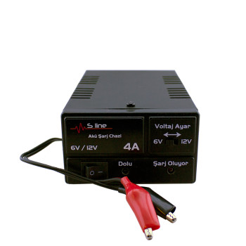 Sline Akü Şarj Adaptörü 6 -12V 4 Amper